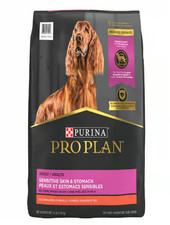 Purina Pro Plan Adult Sensitive Skin Stomach Salmon Rice Dry Dog Food-30 lb