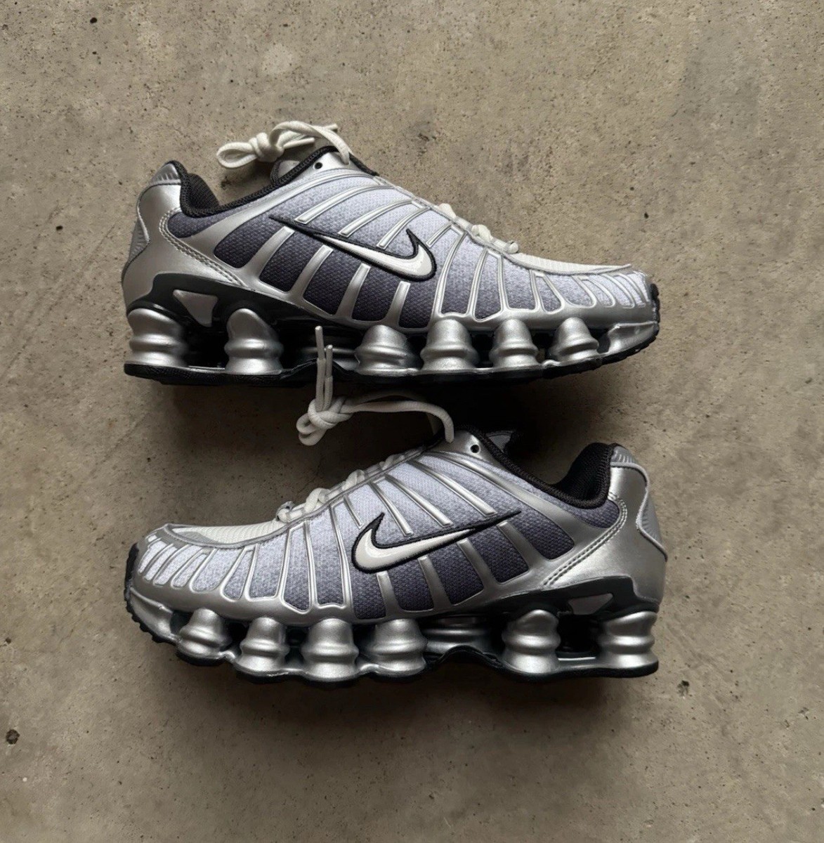 Nike Shox TL - Metallic Silver - BRAND NEW - SHIPS SAME DAY - MEN