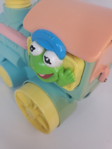 Vintage 1990 Remco Muppet Babies Musical Lightshow Express Projection Train RARE - Picture 13 of 18