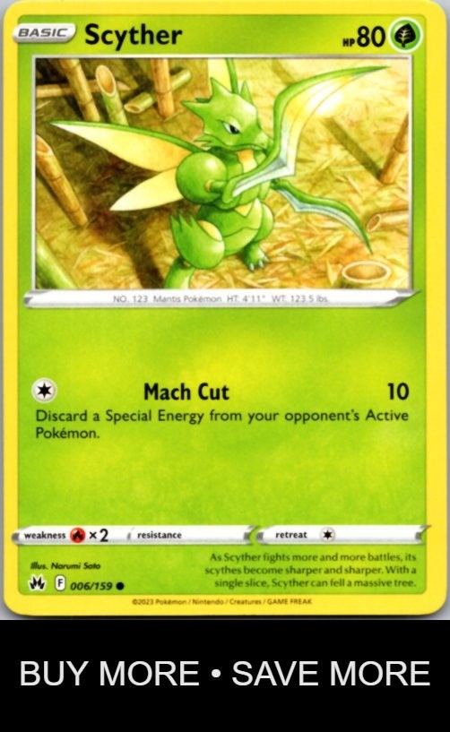 Scyther 006/159 Crown Zenith Sato