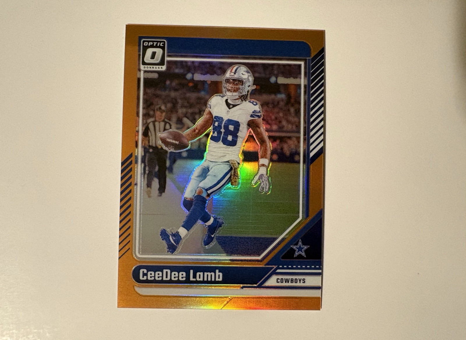 2024 Panini Donruss Optic CeeDee Lamb #53 Orange Prizm /249