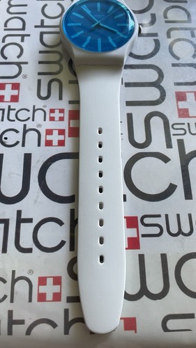 Swatch Glaceon SUOW163 NewGent 41mm Silikon - Bild 3 von 5