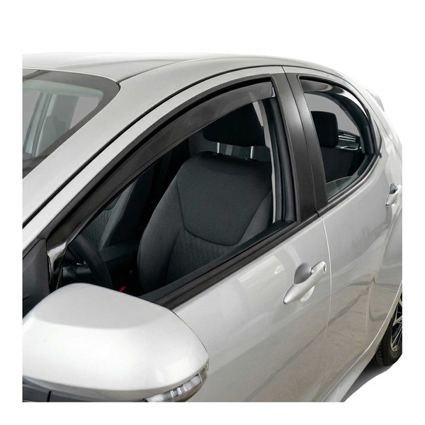 Windabweiser Regenabweiser FüR Toyota Yaris 2020-2026 Dunkel Acryl 4Tlg-image