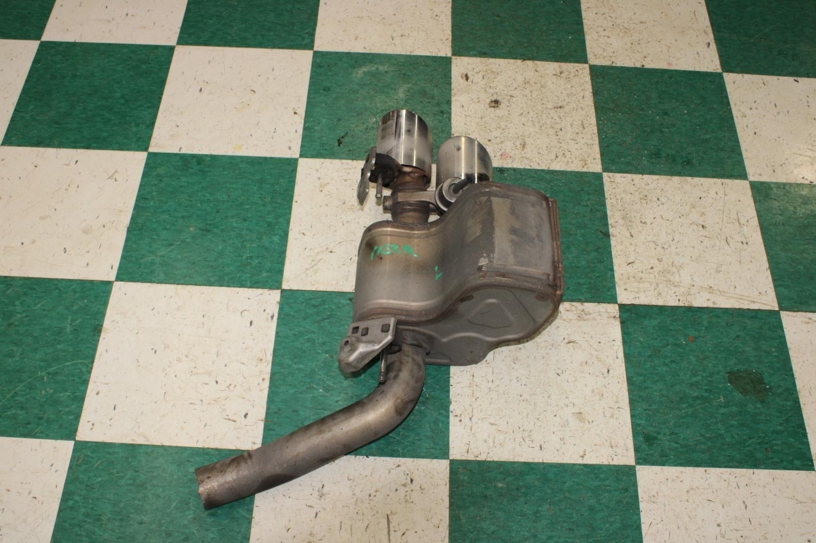14-21 MASERATI GHIBLI Exhaust System Left LH Driver Muffler Dual Tip Factory OEM