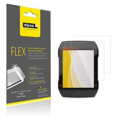 2x 3D Full Cover Schutzfolie für CUBE Race Peak Panzerfolie Anti-Shock Display