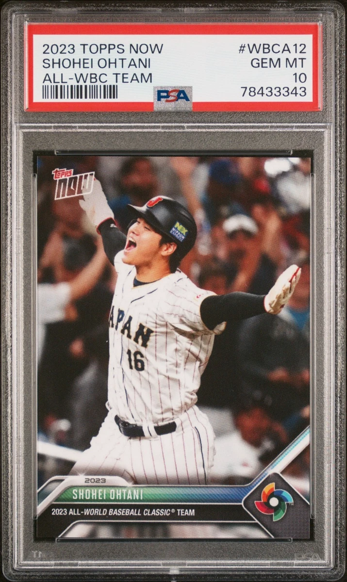 2023 Topps Now World Baseball Classic - Shohei Ohtani #WBCA-12 for