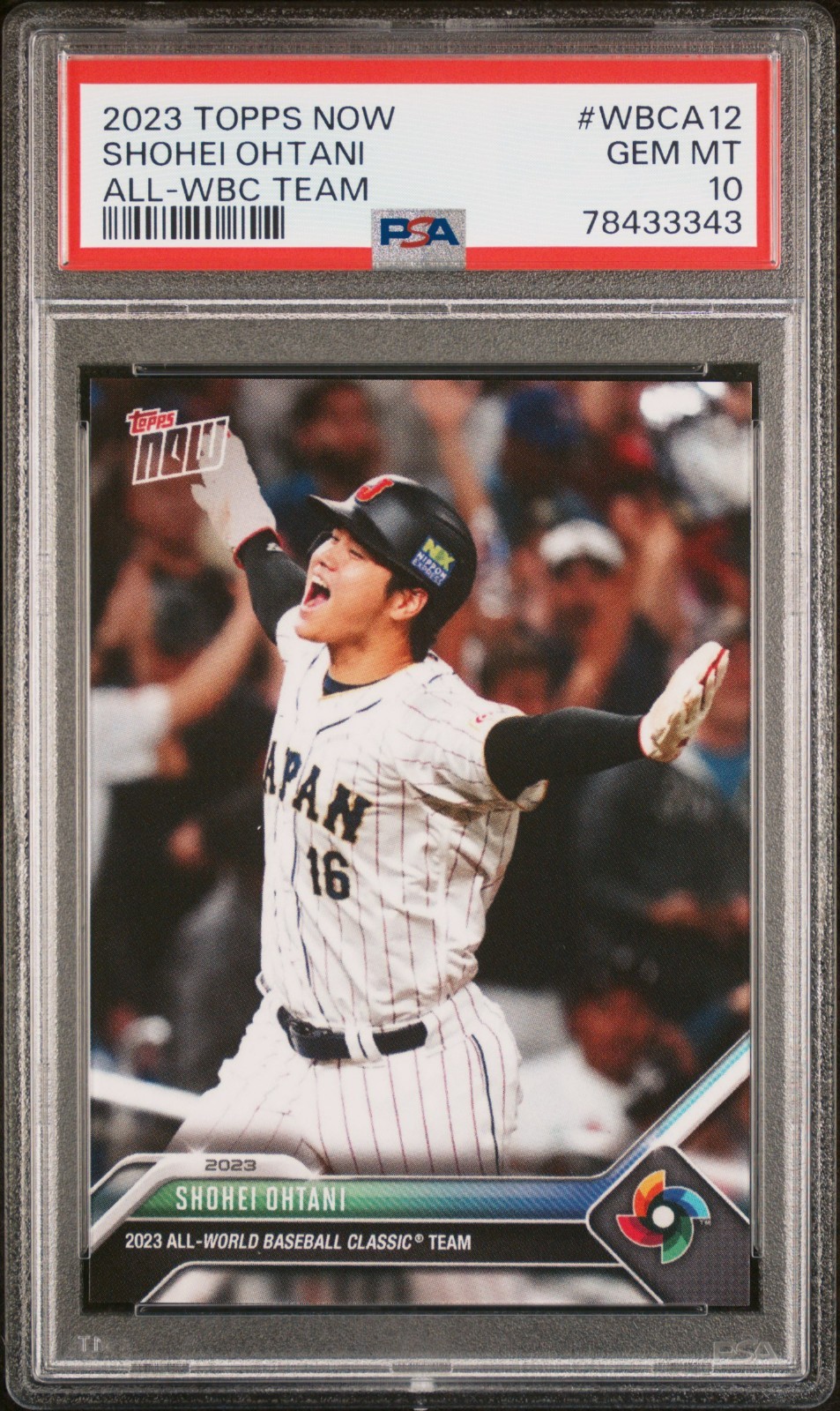 Shohei Ohtani 2023 Topps Now #WBCA-12 World Baseball Classic - All