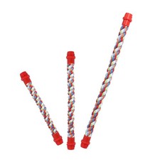 3pcs Bird Rope Swing Colorful Perch Climbing Toy for Parrots Budgie Parakeet