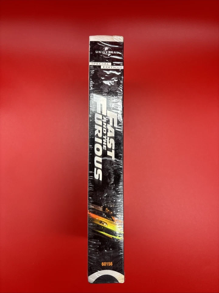 The Fast and the Furious VHS 2001 Paul Walker Vin Diesel SEALED Special Ed. - Image 4 of 4