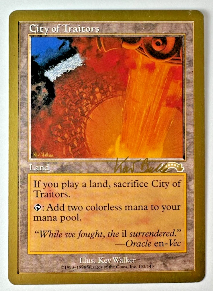 City of Traitors マジック：ザ・ギャザリング　英語版 City Of Traitors for sale | eBay