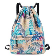 Waterproof Drawstring Bag, Gym Bag Sackpack Sports Backpack for Men Women