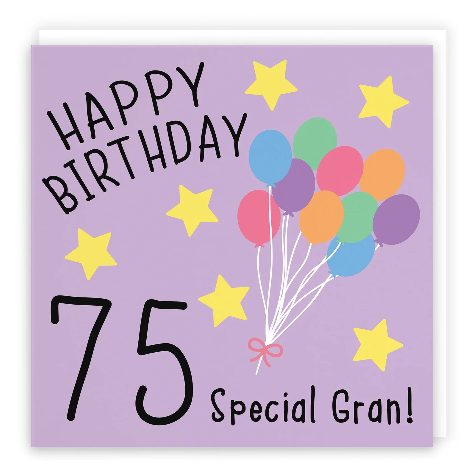 75th Gran Birthday Card Original