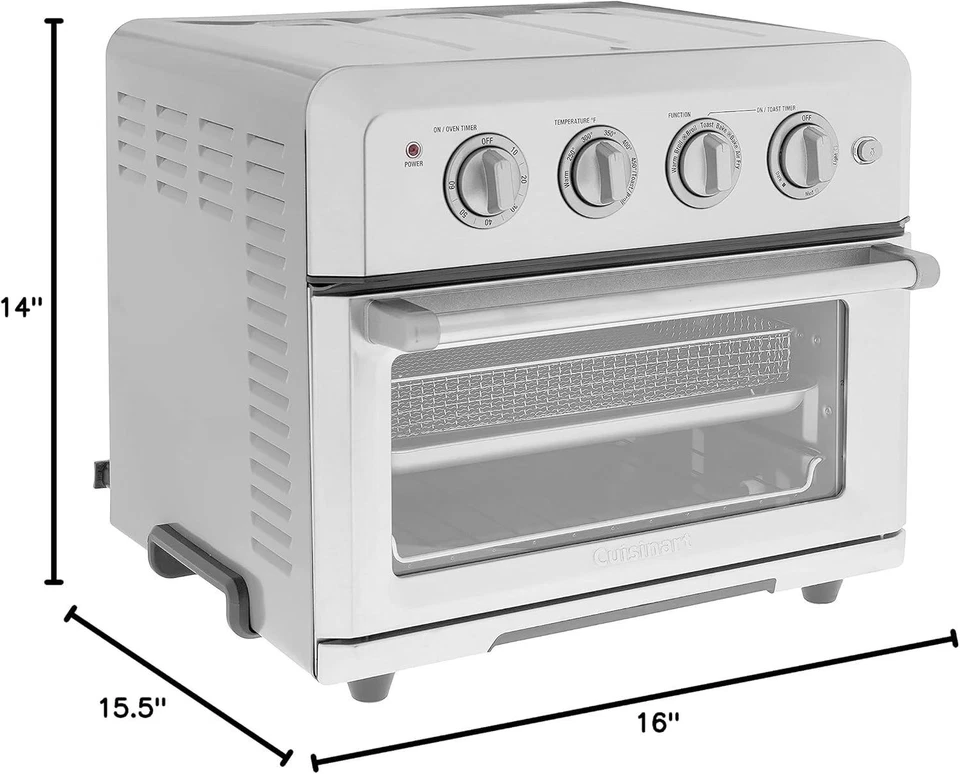 Horno tostador freidora de aire Cuisinart acero inoxidable antiadherente CT0A-122NAS muy bueno Foto 3 de 4