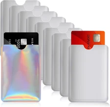 10PCS RFID Blocking Sleeves, Identity Theft Protection Secure Sleeves Set RFID C
