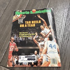 Sports Illustrated March 29, 1982 Sam Perkins North Carolina Jordan Magazine