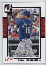 2014 Panini Donruss Press Proof Silver 125/199 Mitch Moreland #158 4r2