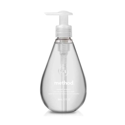 Method Gel Hand Soap, Sweet Water, 12 fl oz (Pack of 1)