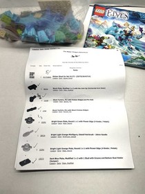 Lego Elves Set #41172 Water Dragon Adventure Used Incmp Set Some Missing Pieces