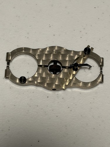 Vintage Levin 2 in 1 Watchmakers Hairspring Balance Truing Caliper Free Shipping