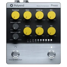 Polyend Press Analog Stereo Compressor Pedal