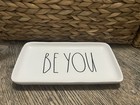 Rae Dunn BE YOU Tray for Trinkets, Jewelry, Keys, Candy - Ceramic Magenta LL — photo 3
