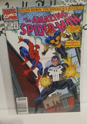 The Amazig Spiderman No. 357 Marvel Comics US Version 1991