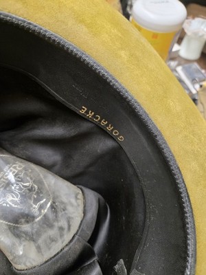 Vtg Resistol Self Conforming Cowboy Hat Mustard Gold Felt Sz  display picture 1