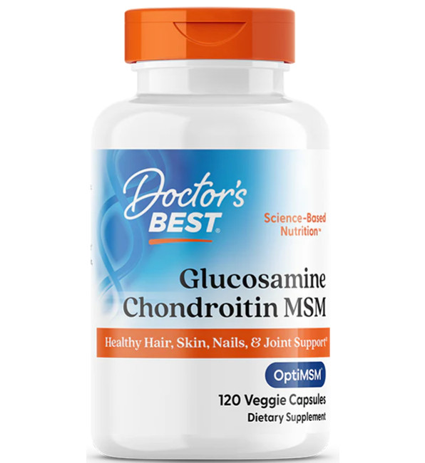 Doctor's Best Glucosamine Chondroitin MSM 120 Caps