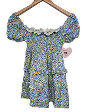 Girls Btween Floral Dress Size 7 NWT