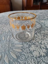 Vintage Libbey's Butterfly Gold Corelle Juice Glass