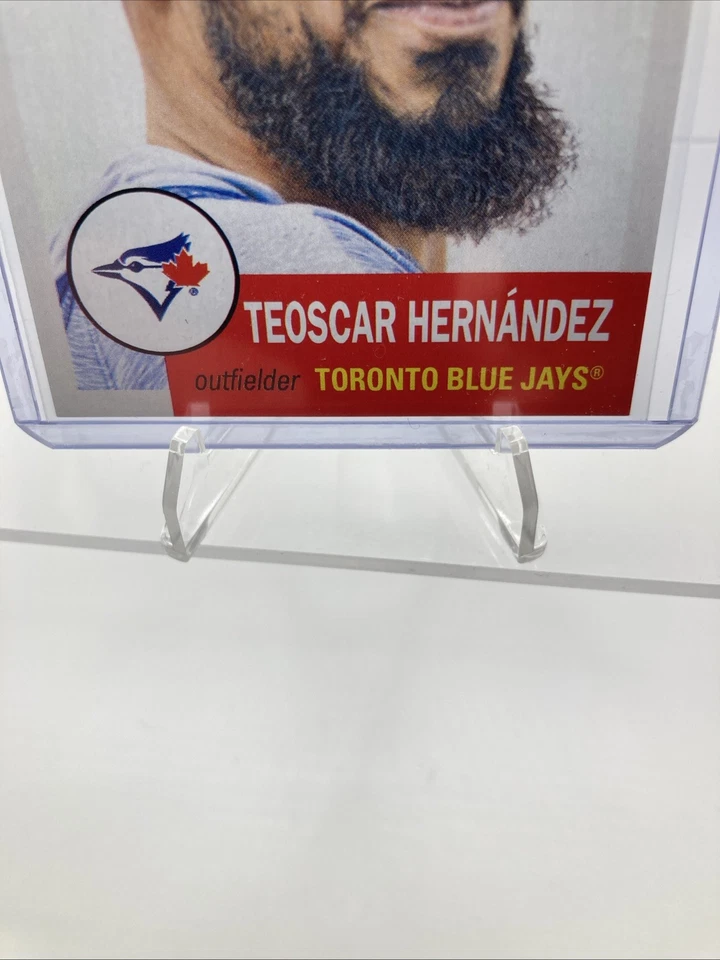 2020 Topps  Living Set #368 Teoscar Hernandez Card  Blue Jays - Image 3 of 4
