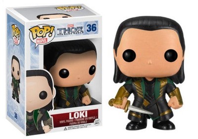 (Box Damage) Funko Pop! Marvel Thor The Dark World Loki #36
