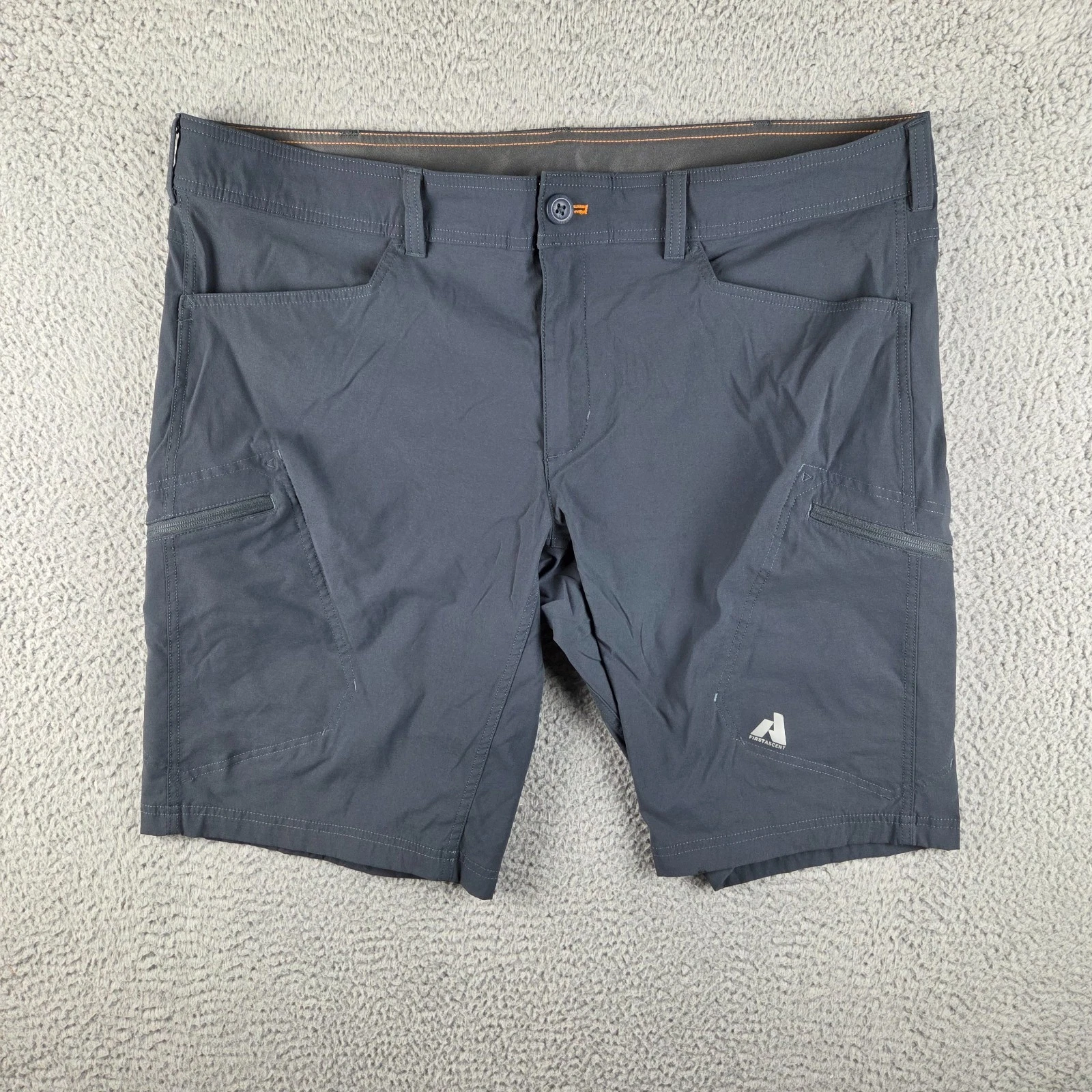 Eddie Bauer First Ascent Shorts Mens 42 Blue Gray Guide Pro Outdoors Hiking