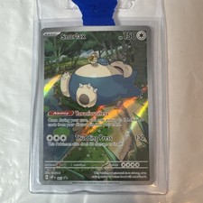 Pokemon Snorlax 151 Sealed Promo 051 SV Scarlet & Violet ETB Promo