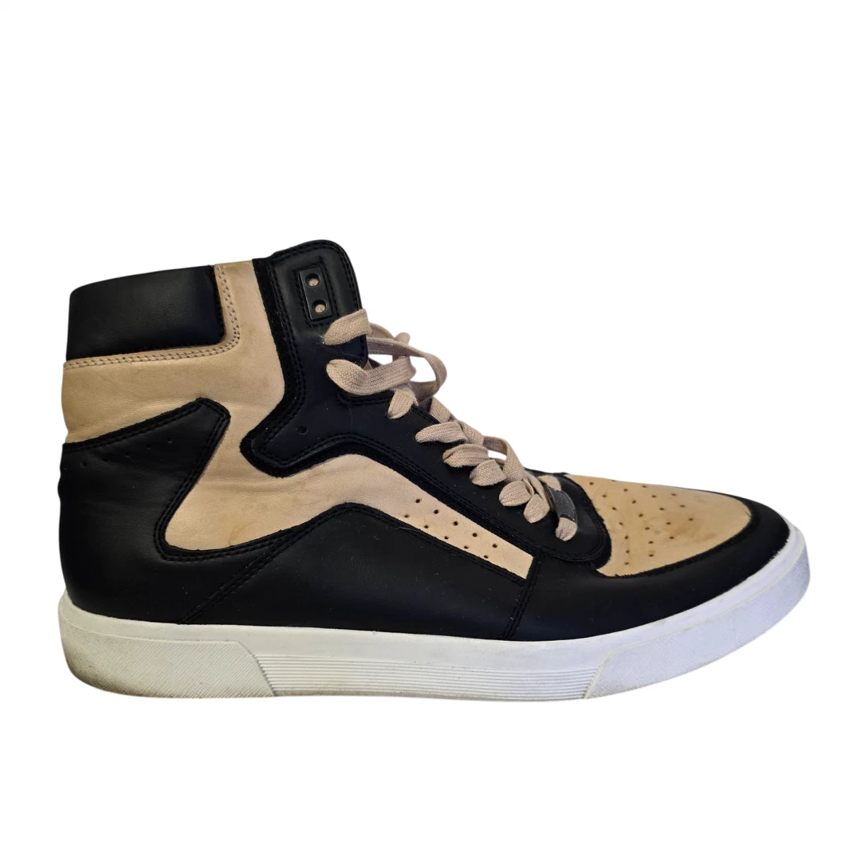 INC Mens Brown Mixed Media Damon Cheetah Round Toe Platform Sneakers Shoes 7 M Dixie Bow & Leopard Lace Sneakers | Pearly White Luxe | Mi  main image 3