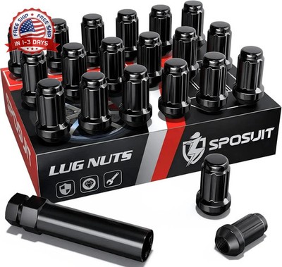 Sposuit M12x1.5 Spline Lug Nuts - Replacement for 2006-2023 Hyundai Elantra, 201
