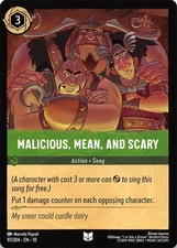 Malicious, Mean, and Scary 97/204 Whispers in the Well Disney Lorcana 002728