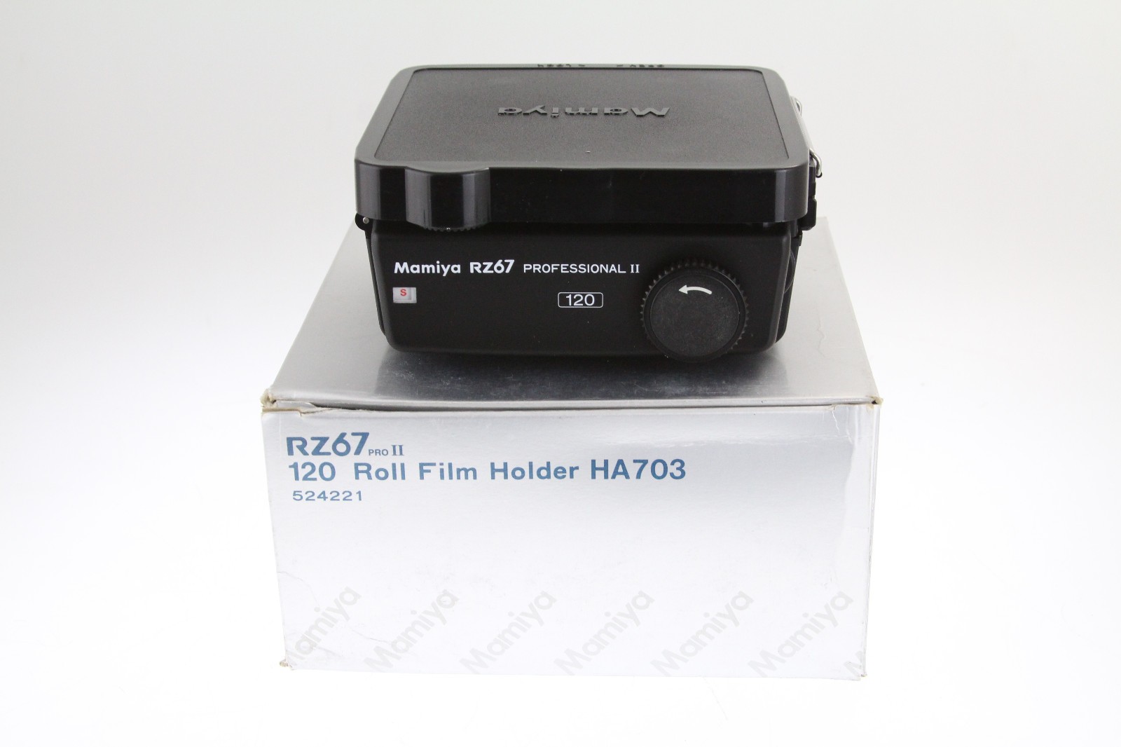 [MINT] Mamiya RZ67 Pro II 120 Roll Film Back Holder HA703 524221 (USA BUSINESS)
