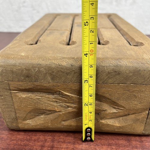 Hand Made Wooden Slit Tongue Log Drum Percussion 6 Key Note Instrument-Large 12” - Bild 9 von 11