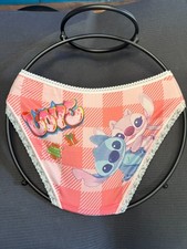 Lilo und Stitch Slip  38 Neu - Rosa mit Spitze