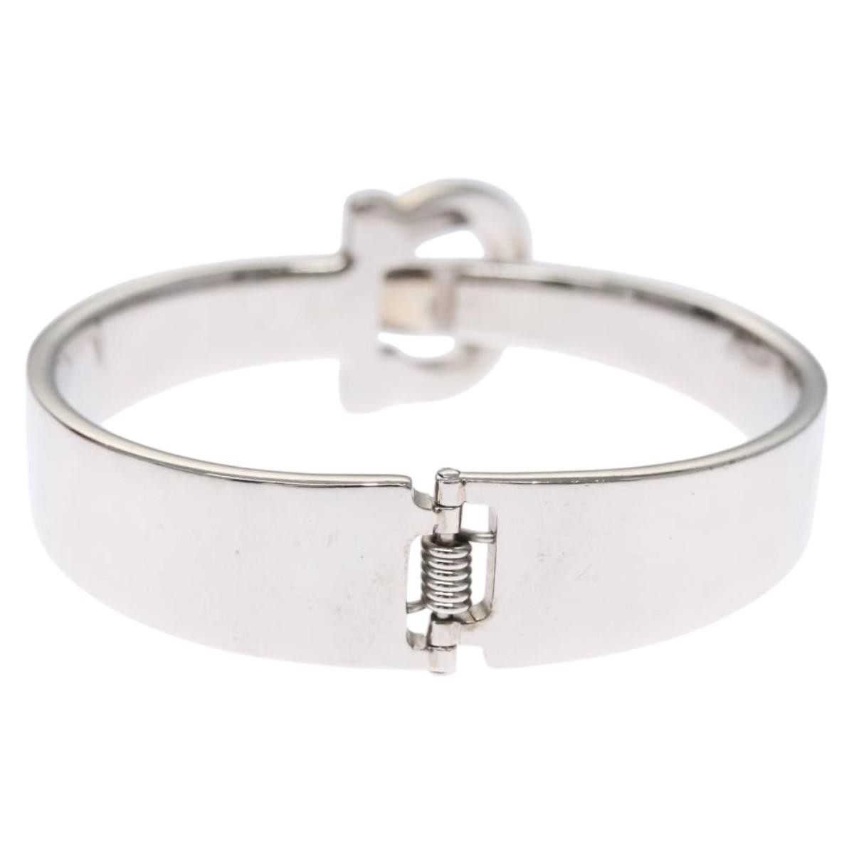 【試着のみ】Salvatore Ferragamo シルバーブレスレット Salvatore Ferragamo Gancini Bracelet Metal Silver Auth am7986 | eBay