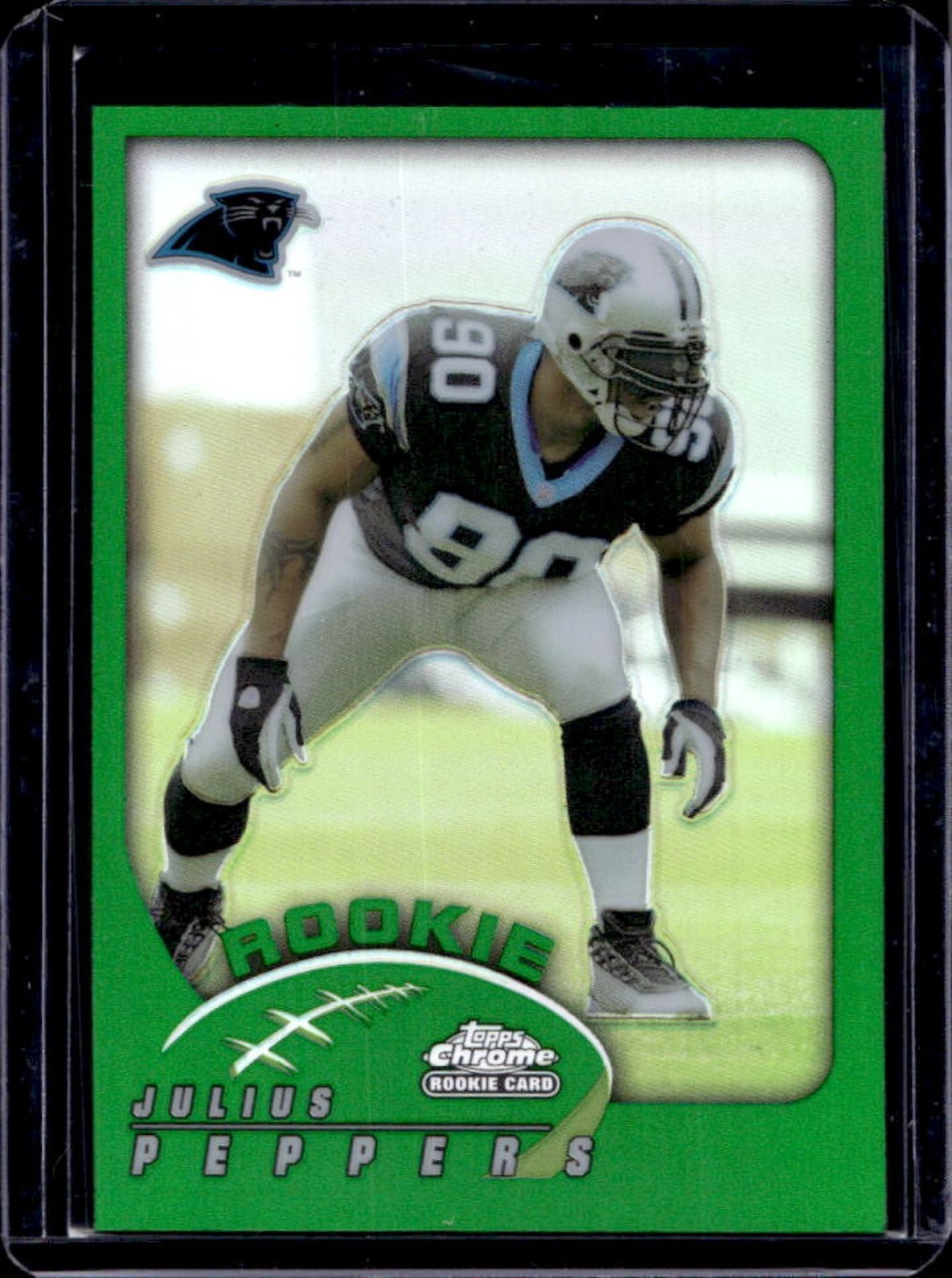 2002 Topps Chrome Julius Peppers Rookie RC #214 Panthers