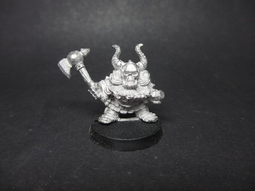 lot de 6 Warhammer Marauder Dwarf metal games workshop vintage nain
