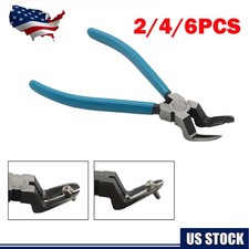 2/4/6x Car Fastener Clip Panel Puller Plier Tool Push Retainer Pin Rivet Trim