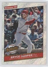 2020 Panini Donruss Highlights Rapture Bryce Harper #H-7 00jz