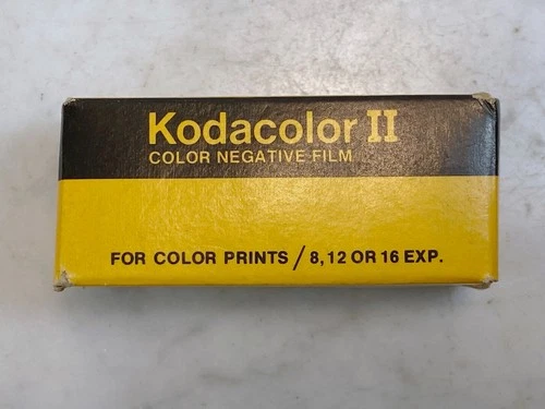 KODAK Kodacolor II Color Negative Print Film. ASA 100. C127 Expired Unopened