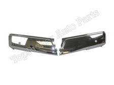 New Chrome Steel Rear Bumper Ends Caps For F150 Styleside 15-18 With Hole New Chrome Steel Rear Bumper Ends Caps For F150 Styleside 15-18 With Hole