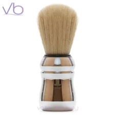 PRORASO Shaving Brush with Natural Boar Bristles, Lightweight Handle, Green Line