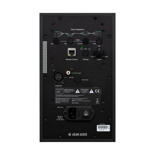 ADAM Audio A4V 4" 2-Way Active Studio Monitor - White, Single (Demo Deal) - Picture 2 of 2