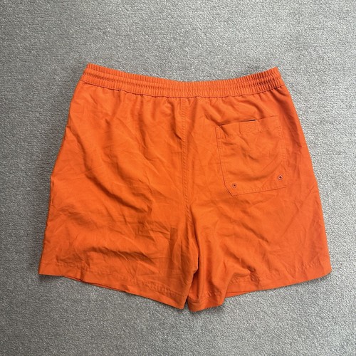 CARHARTT Herren Badehose Badeshorts Gr. L Beach Shorts Boxer Logo 16614 Orange - Bild 3 von 7